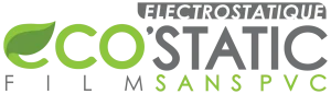Logo Ecostatic film électrostatique