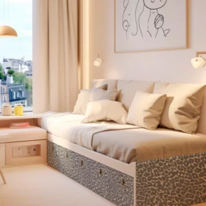 Adhésif Sans PVC Jungle gris