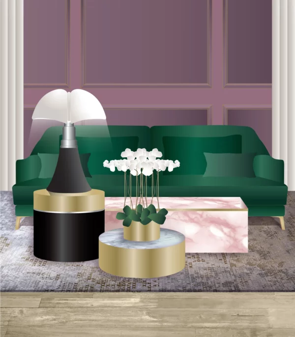 Adhesif Pour DIY Marbre Rose