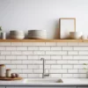 Adhésif sanspvc cuisine métro blanc Sur www.fontlyshop.com