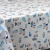 Toile Cirée Petit Prix Poisson Bleu