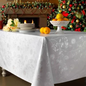 Nappe Toile Cirée De Noël FONTLYSHOP Qualité Supérieure Labellisée OEKO TEX