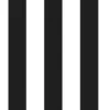 Décoration murale autocollant écoresponsable Stripes rayures noir blanc