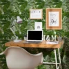 Décoration murale adhésive “Leaves Feuillage Vert” SANS PVC – rouleau 53x499cm