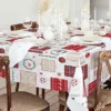 Toile Cirée De Noël Surface Embossée En Relief Qualité Supérieure FONTLYSHOP