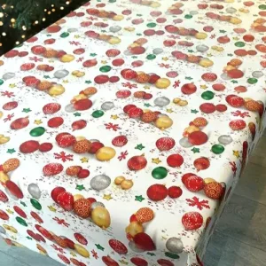 Toile Cirée De Noël Qualité Supérieure Labellisée OEKO TEX Sur FONTLYSHOP.COM