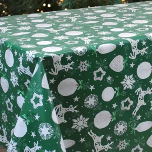 Toile Cirée De Noël Qualité Supérieure Labellisée OEKO TEX Sur FONTLYSHOP.COM