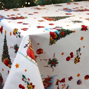 Toile Cirée Père Noël Qualité Supérieure