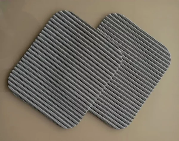 Tapis De Protection Pour évier Double En Silicone – 44,7 X 32,5 Cm – Anti-rayures, Antidérapant, Lavable Au Lave-vaisselle