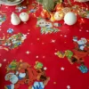 Nappe de toile cirée Noel