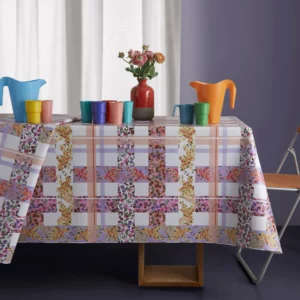 Nappe de table toile cirée PVC Sale & Pepe Romantica Rose Pastel
