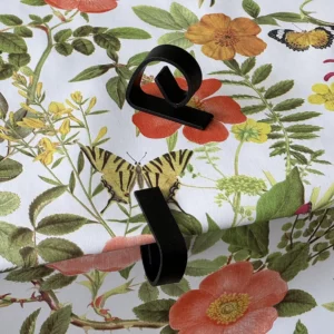 Pinces à nappe en plastique noir Sur www.fontlyshop.com