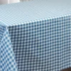 Nappe en toile cirée PVC Bellissima Carreaux Vichy Bleu