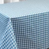 Nappe en toile cirée PVC Bellissima Carreaux Vichy Bleu