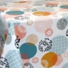 Nappe en toile cirée PVC Bellissima Primavera Bleu