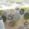 Nappe en toile cirée PVC Bellissima Primavera Vert