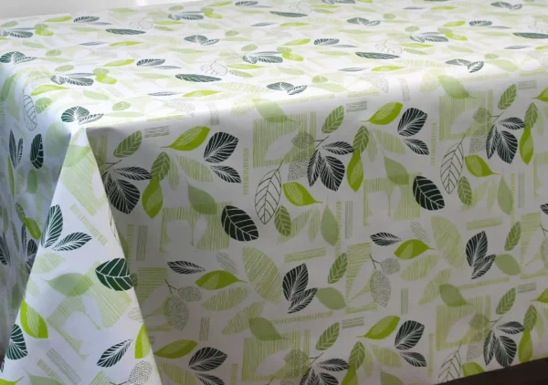 Nappe en toile cirée PVC Bellissima Végéta Vert