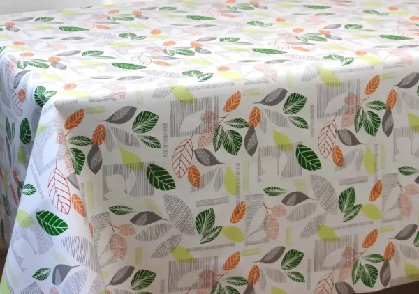 Nappe en toile cirée PVC Bellissima Végéta Orange