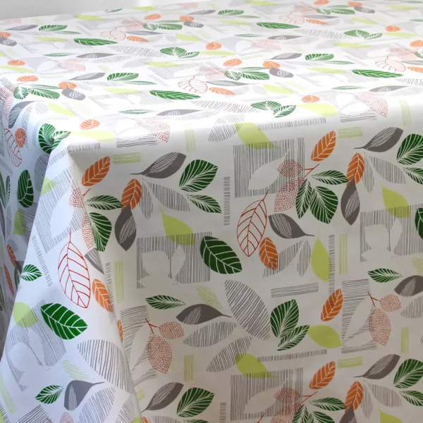 Nappe en toile cirée PVC Bellissima Végéta Orange