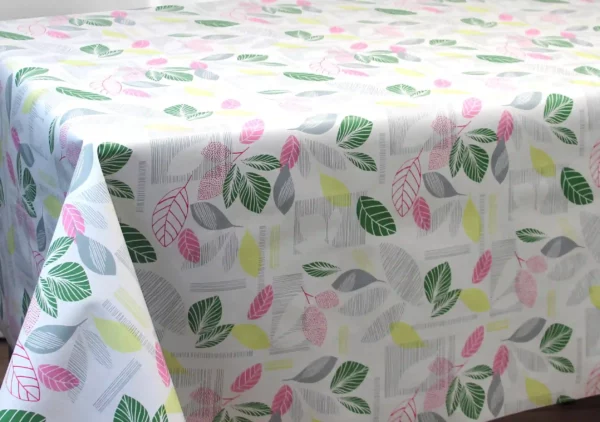 Nappe en toile cirée PVC Bellissima Végéta Rose