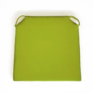 Coussin Galette Dessus De Chaises Coton Uni Vert Attaches Rapides Velcro Sur www.fontlyshop.com