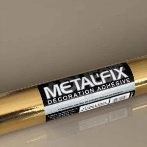 Adhésif décoratif METAL'FIX Polimiroir doré
