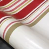 Nappe en toile cirée PVC Bellissima Guéthary Basque Rayures Rouge Fond Blanc Sur FONTLYSHOP.COM