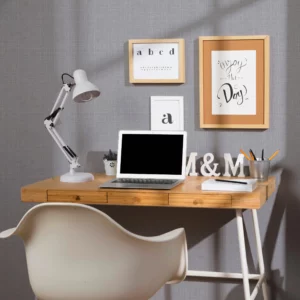 Adhésif Sans PVC Papier peint autocollant Tweed gris clair