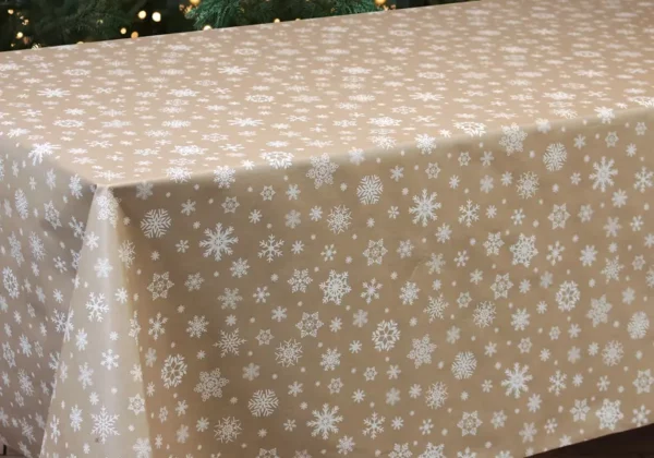 Toile Cirée De Noël Surface En Relief FONTLYSHOP Qualité Supérieure