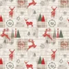 Toile Cirée De Noël Surface En Relief FONTLYSHOP Qualité Supérieure