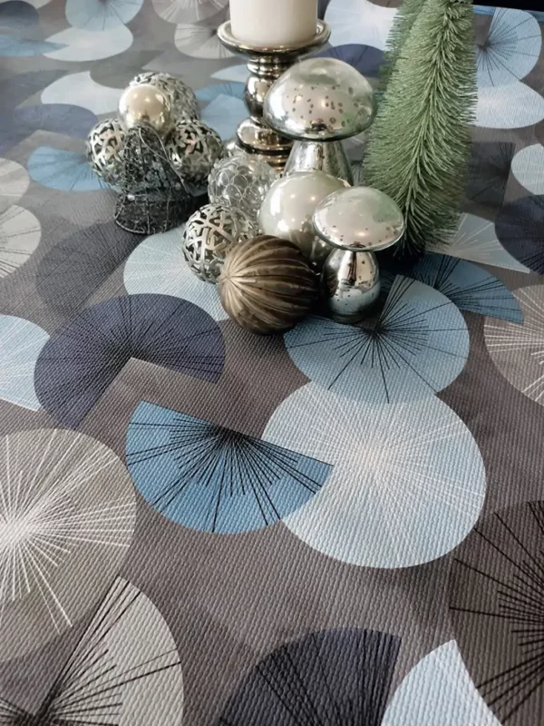Toile Cirée Epaisse Grande Largeur 160 cm Noël Moderne Qualité Supérieure FONTLYSHOP