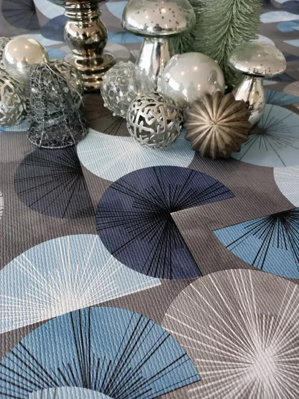 Toile Cirée Epaisse Grande Largeur 160 cm Noël Moderne Qualité Supérieure FONTLYSHOP