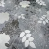 Toile Cirée Gaufrée Elegancia GIARDINO GRIS Qualité Supérieure FONTLYSHOP