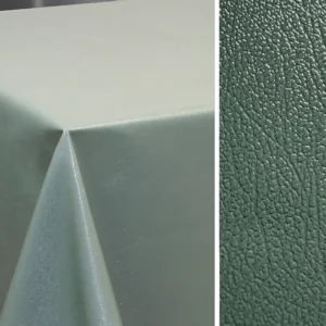 Nappe Toile Cirée PVC Simili Cuir Vert Anglais Sur FONTLYSHOP.COM