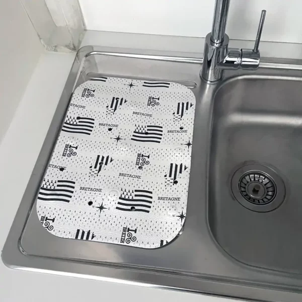 Tapis D'Evier Bretagne En Mousse Avec Ventouses Sur FONTLYSHOP.COM