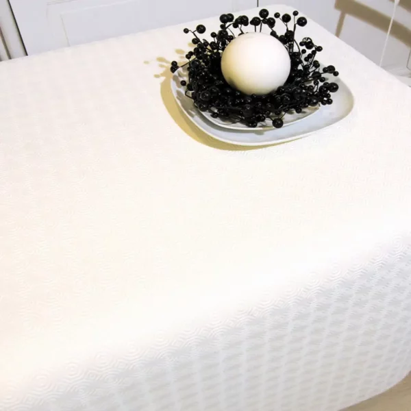 Sous-Nappe Uni Blanc Sur FONTLYSHOP.COM Spécialiste Du Protège Table En Grande Largeur