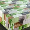 Nappe Toile Cirée Pas Cher Bambou Zen Sur FONTLYSHOP.COM Le Spécialiste De La Toile Cirée En Grande Largeur