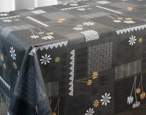 Nappe Toile Cirée Relief Grande Largeur 160 cm Sur FONTLYSHOP.COM