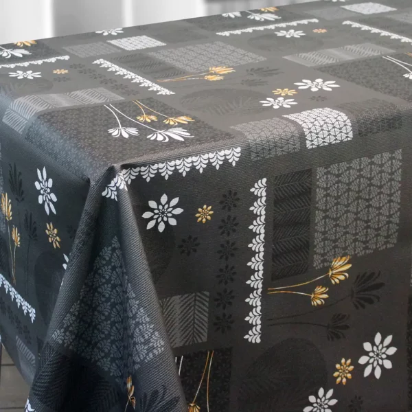 Nappe Toile Cirée Relief Grande Largeur 160 cm Sur FONTLYSHOP.COM