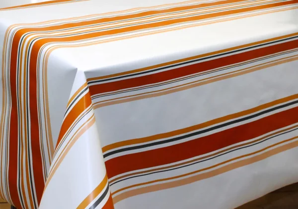 nappe-basque-200140NF404-18-1_Terracota Nappe Toile Cirée Basque Sur FONTLYSHOP.COM Le Spécialiste Des Grandes Largeurs
