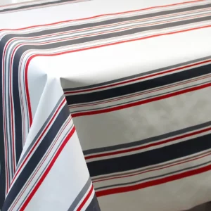 Nappe Toile Cirée Basque Sur FONTLYSHOP.COM Le Spécialiste Des Grandes Largeurs