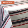 toile-ciree-basque-200140NF404-19_Guéthary_Basque_Rayures_Rouges_Grises N Nappe Toile Cirée Basque Sur FONTLYSHOP.COM Le Spécialiste Des Grandes Largeurs