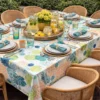 Nappe Toile Cirée Grande Largeur 160 cm Tropika Sur FONTLYSHOP.COM