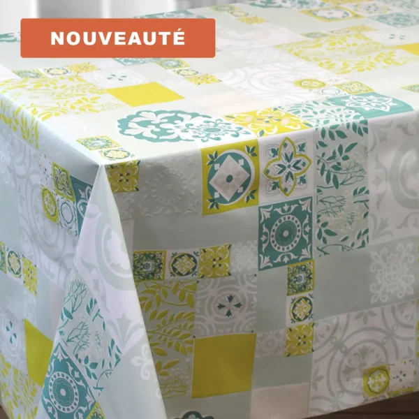 Nappe Toile Cirée Grande Largeur 160 cm Style Provençal Sur FONTLYSHOP.COM