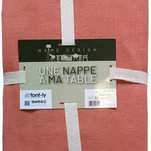 Nappe Unie Corail